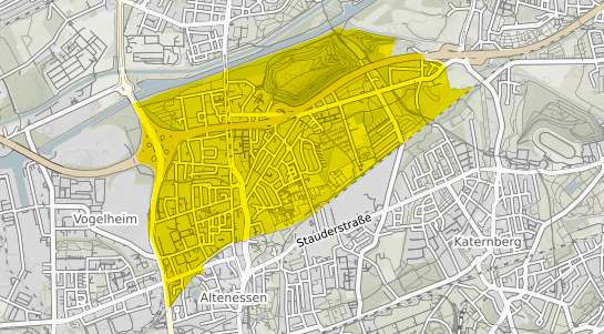 Immobilienpreisekarte Essen Altenessen Nord